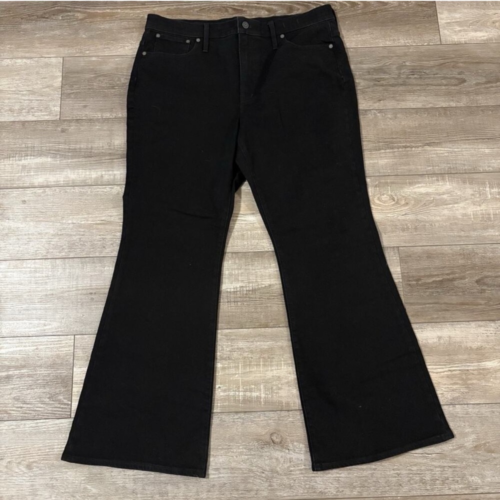 Madewell Black Vintage Perfect Flare Jean